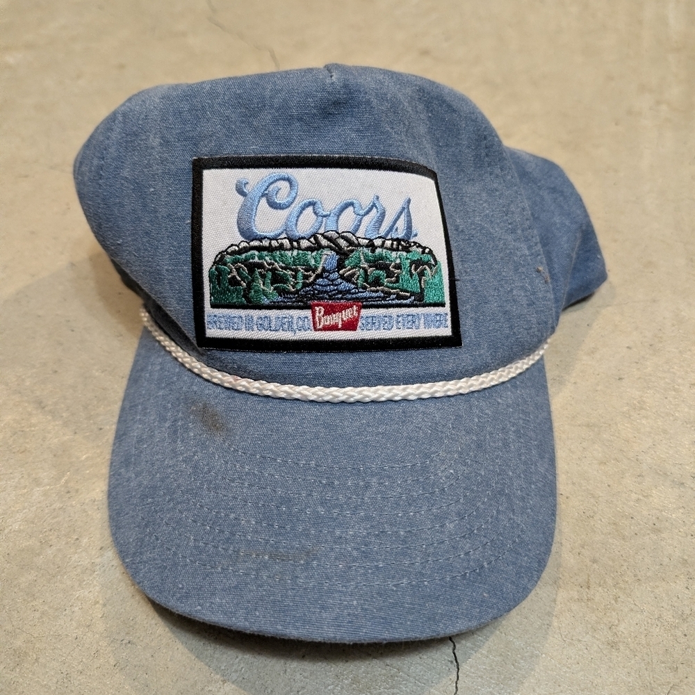 VTG Coors Snap Back Rope Hat Cobra